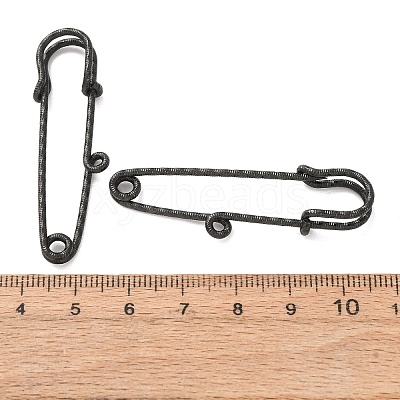 304 Stainless Steel Safety Pins Brooch Findings STAS-C181-01E-B-1