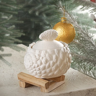 Christmas Theme Candle Silicone Molds LS-DIY-U005-05C-1