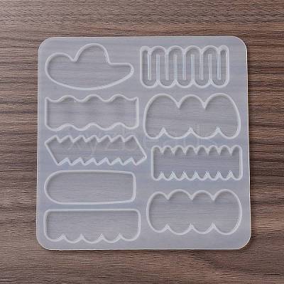 DIY Irregular Shape Cabochon Silicone Molds for Hair Clips LS-DIY-L069-01C-1
