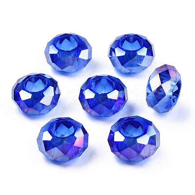 Glass European Beads GPDL-N003-01B-1
