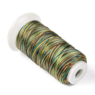 Segment Dyed Round Polyester Sewing Thread OCOR-Z001-B-12-1
