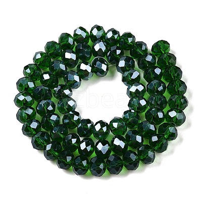 Electroplate Glass Beads Strands EGLA-A044-T8mm-A24-1