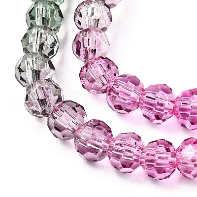 Transparent Glass Beads Strands LS-GLAA-E036-07J-1