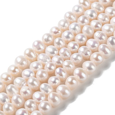 Natural Cultured Freshwater Pearl Beads Strands PEAR-E018-16-1