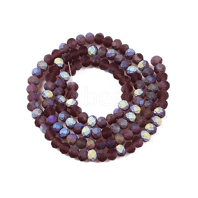 Transparent Glass Beads Strands EGLA-A044-T3mm-MB13-1