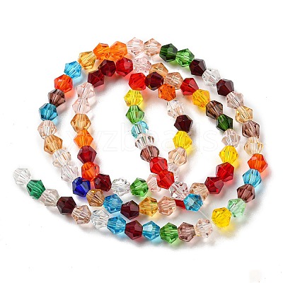 Transparent Glass Beads Strands GLAA-F029-4mm-29-1