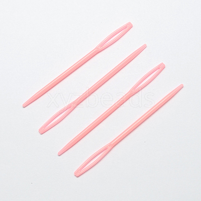 Child Plastic Knit Needles Sewing Knitting Cross Stitch X-TOOL-R030-04-1