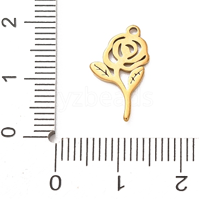 304 Stainless Steel Pendants STAS-Z204-01G-03-1