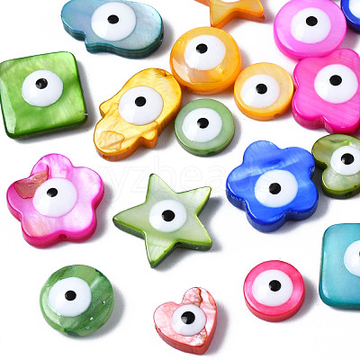 Natural Freshwater Shell Beads SHEL-S278-009-1