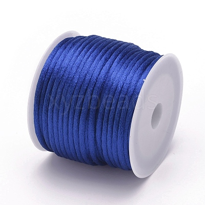 Nylon Satin Rattail Cords NWIR-L006-1.5mm-16-1