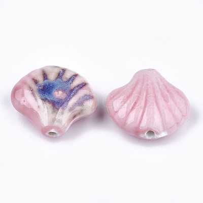 Handmade Porcelain Beads X-PORC-S498-36G-1