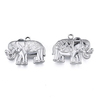 Non-Tarnish 201 Stainless Steel Pendants STAS-N098-203P-1