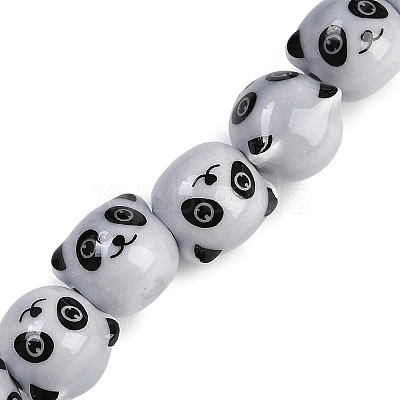 Handmade Porcelain Beads Strands PORC-P029-02C-1