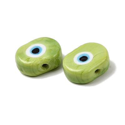 Handmade Evil Eye Lampwork Beads LS-LAMP-G168-02-05-1