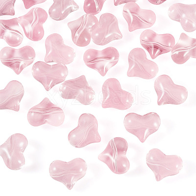 30Pcs Transparent Glass Beads GLAA-TADJ0001-02C-1