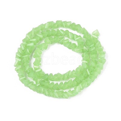 Imitation Jade Glass Beads Strands GLAA-N020-4mm-34-1