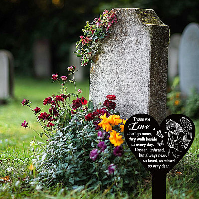Acrylic Garden Stake AJEW-WH0365-033-1