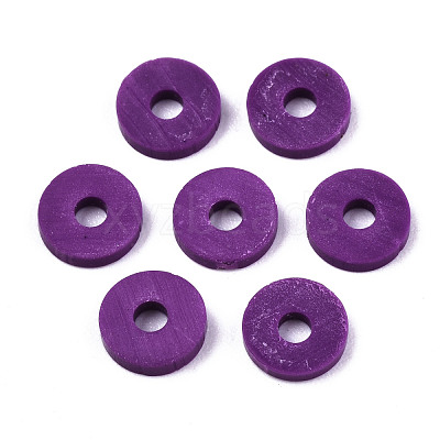 Handmade Polymer Clay Beads CLAY-Q251-8.0mm-99-1