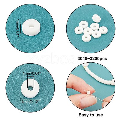 Handmade Polymer Clay Beads CLAY-PH0001-30B-01-1