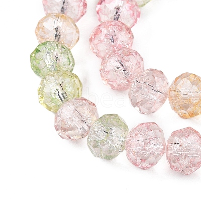 Transparent Glass Beads Strands X-GLAA-T023-6mm-A14-1
