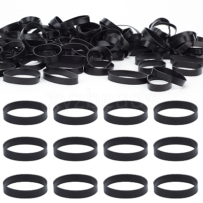 100Pcs Silicone Cable Ties FIND-SP0005-36-1