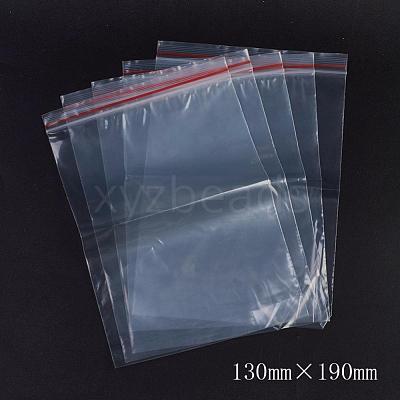 Plastic Resealable Packaging Bags OPP-G001-D-13x19cm-1