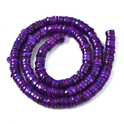 Natural Freshwater Shell Beads Strands SHEL-S278-025E-1