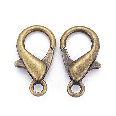Zinc Alloy Lobster Claw Clasps E107-AB-1