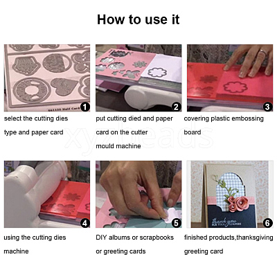 Frame Metal Cutting Dies Stencils DIY-O006-10-1