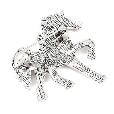 Alloy Rhinestone Lapel Pin Brooches JEWB-C057-01AS-02-1
