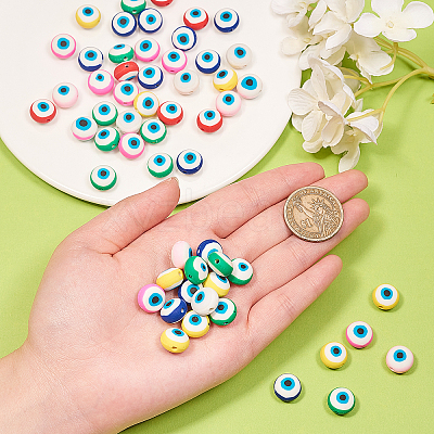 Handmade Polymer Clay Beads CLAY-CJ0001-40-1