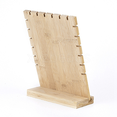 Bamboo Necklace Display Stand NDIS-E022-03-1