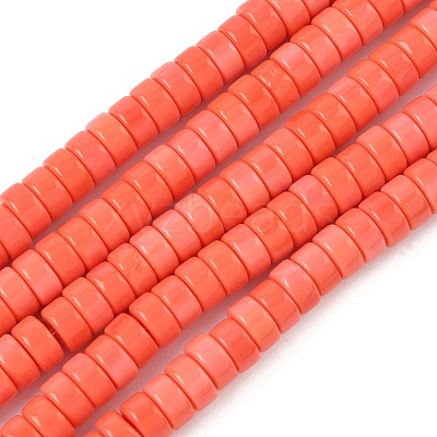 Opaque Glass Beads Strands X-GLAA-I060-01F-1