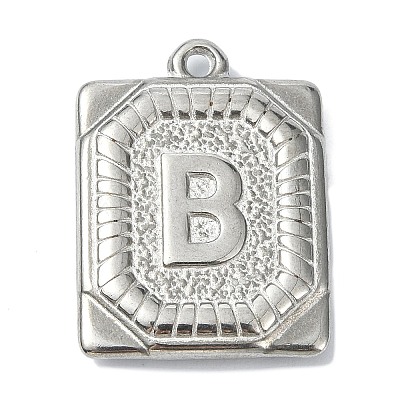 Anti-Tarnish 304 Stainless Steel Pendants STAS-U033-01P-B-1