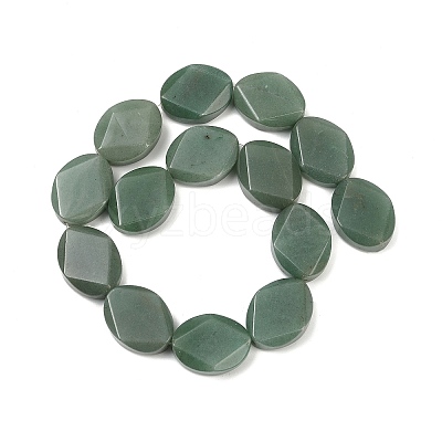 Natural Green Aventurine Beads Strands G-U018-D01-01-1