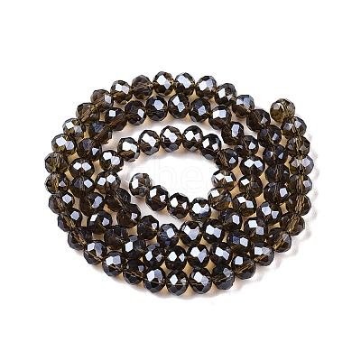 Electroplate Glass Beads Strands EGLA-A044-T6mm-A16-1