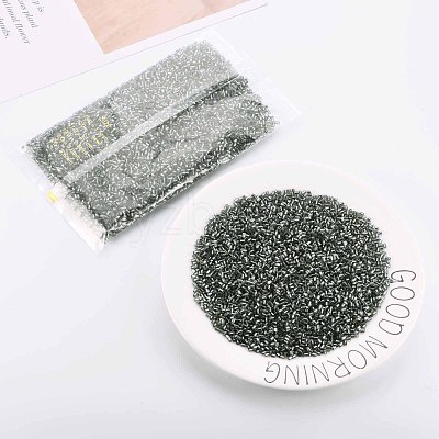 8/0 Glass Bugle Beads SEED-S032-07A-52-1