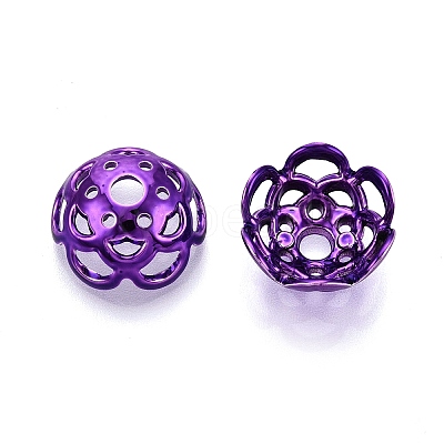 UV Plated ABS Bead Caps OACR-D316-04B-05-1