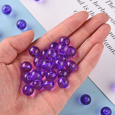 Transparent Acrylic Beads MACR-S370-A12mm-748-1