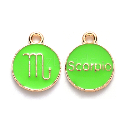 Alloy Enamel Pendants LS-X-ENAM-S124-01A-06L-1