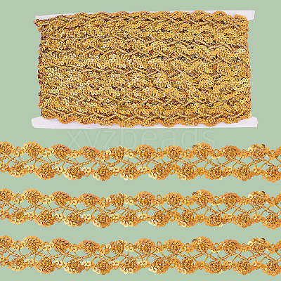 Metallic Braided Lace Trim OCOR-WH20020-23B-1