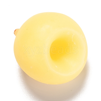 Chick Shape Stress Toy AJEW-H125-16-1