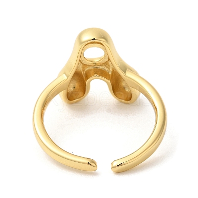 Brass Open Cuff Rings RJEW-U008-06A-G-1