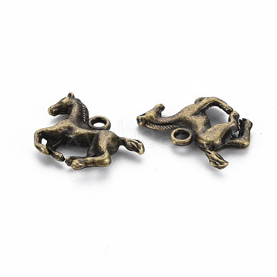 Tibetan Style Alloy Pendants TIBEP-T002-07AB-NR-1