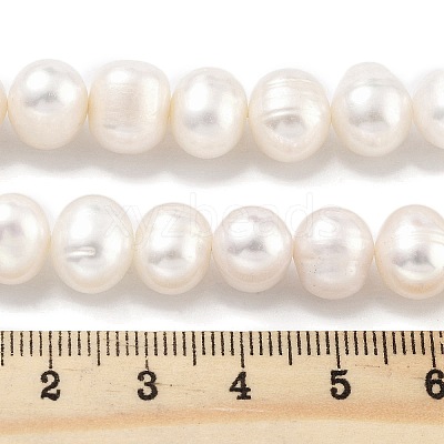 Natural Cultured Freshwater Pearl Beads Strands PEAR-C003-19C-1
