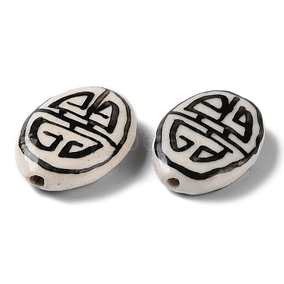 Handmade Porcelain Beads PORC-G011-01F-1