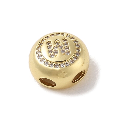 Rack Plating Brass & Cubic Zirconia Pendants KK-Z047-07G-M-RS-1