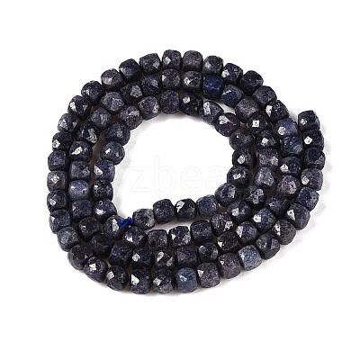 Natural Sapphire Beads Strands G-N342-111-1