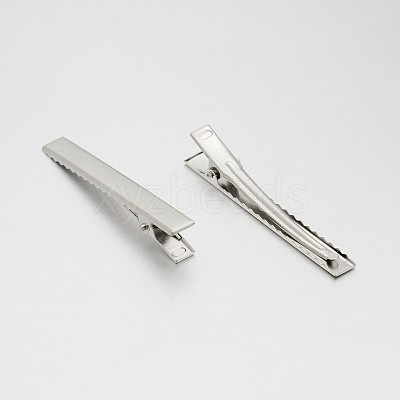 Iron Alligator Hair Clip Findings IFIN-A171-08E-02-1