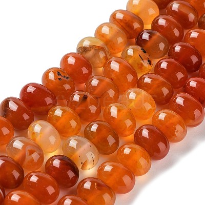 Natural Agate Beads Strands G-G021-03B-15-1